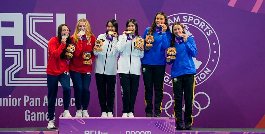 LÍA Y MÍA CUEVA SON DE ORO EN LOS CLAVADOS DE ASU 25