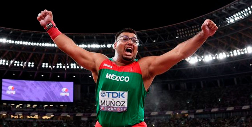 UZIEL MUÑOZ CONQUISTA LA PLATA EN TOKIO 2025