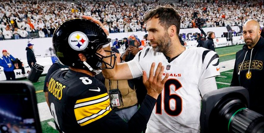 SORPRENDEN BENGALS A STEELERS