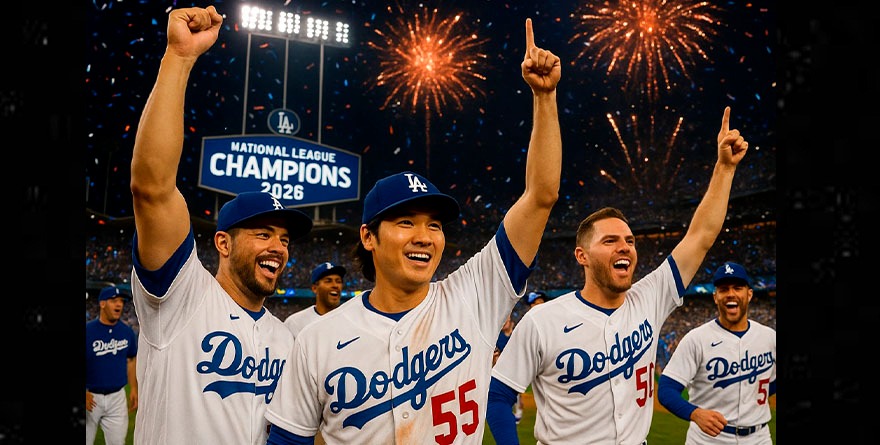 DODGERS AVANZA A LA SERIE MUNDIAL
