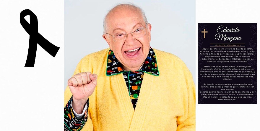 FALLECE EDUARDO MANZANO, MAESTRO DE LA IMITACIÓN Y HUMOR