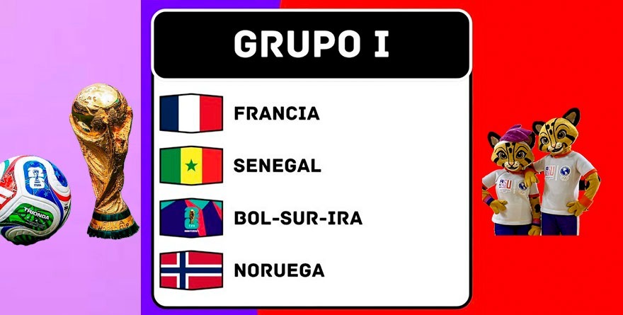 EL GRUPO I DEL MUNDIAL SERÁ ‘DE LA MUERTE’
