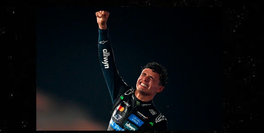 LANDO NORRIS CAMPEÓN DE PILOTOS DE F1