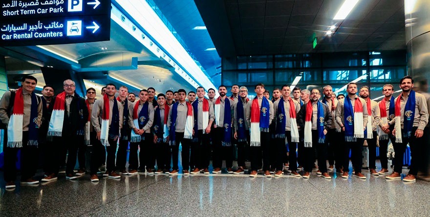 LLEGA CRUZ AZUL A QATAR PARA LA COPA INTERCONTINENTAL