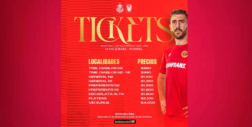 AGOTADO EL BOLETAJE PARA LA FINAL