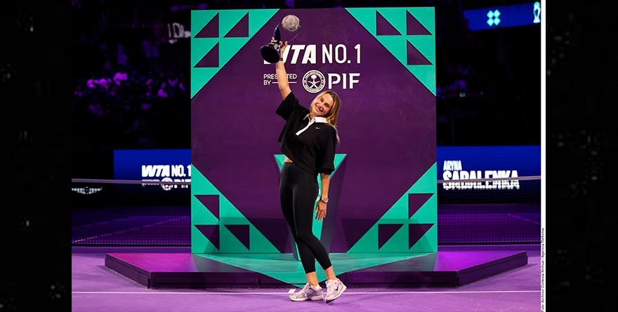 DA ARYNA SABALENKA REVÉS A TRANS