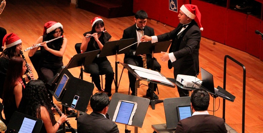 BANDA SINFÓNICA DE LA ESM FESTEJA LA LLEGADA DE LA NAVIDAD