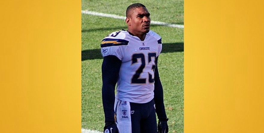 Jugaba ex CB de Chargers, Quentin Jammer, borracho