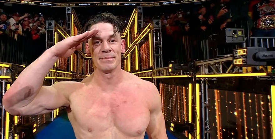 CENA SE DESPIDE DEL RING, INICIA SU LEYENDA