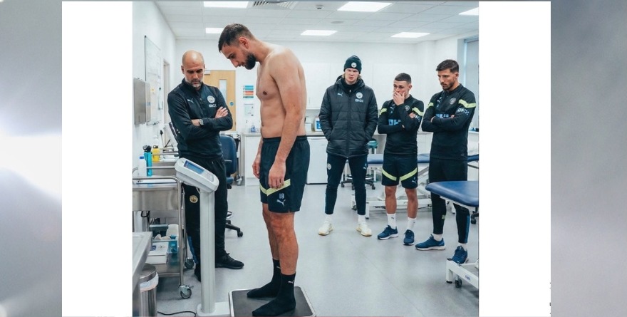 CONTROLA GUARDIOLA PESO DE SUS JUGADORES EN NAVIDAD