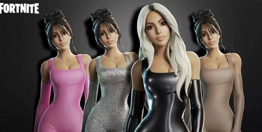 KIM KARDASHIAN ENTRA AL FORTNITE