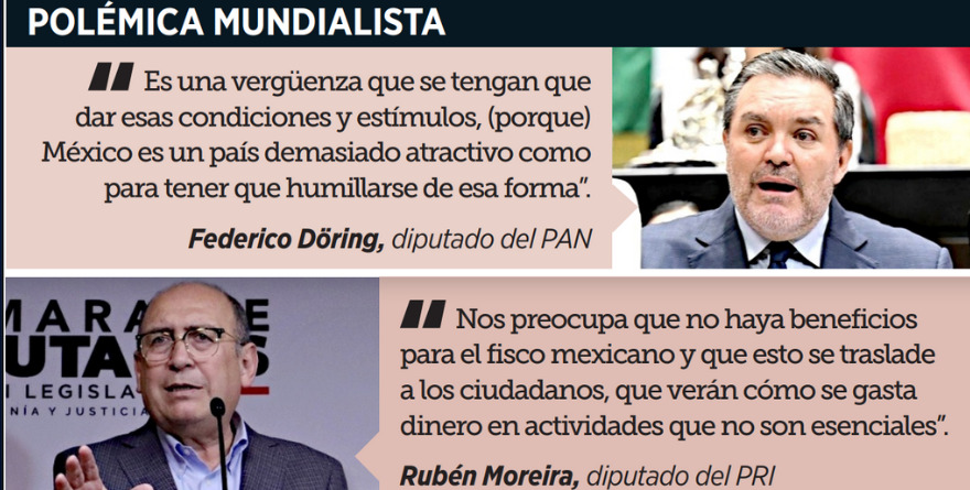 CRITICAN DAR A FIFA ‘BARRA LIBRE’ DE FISCO