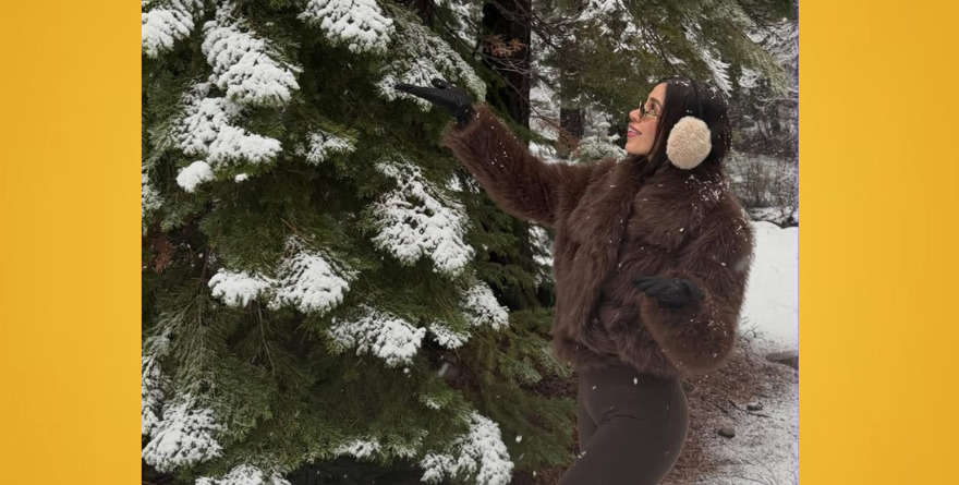 Emma Coronel entre la naturaleza