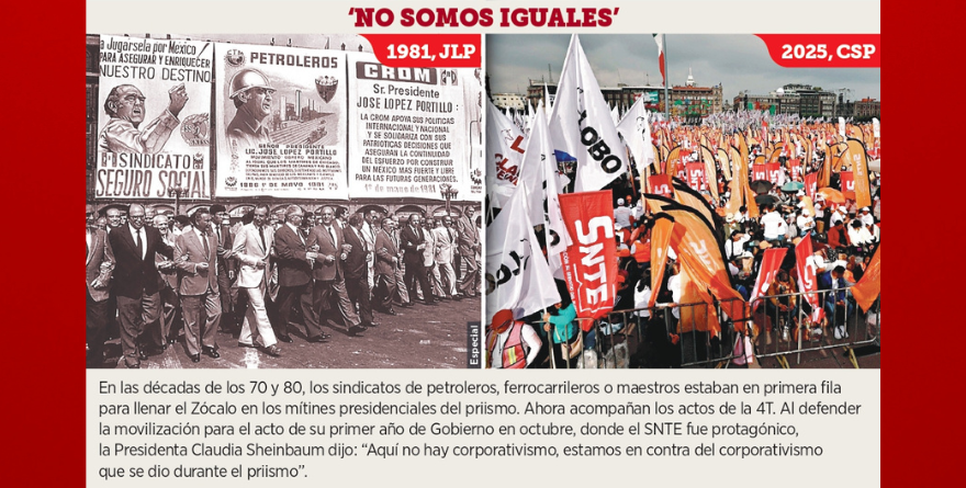 AFILIAN A MORENA A MITAD DEL SNTE