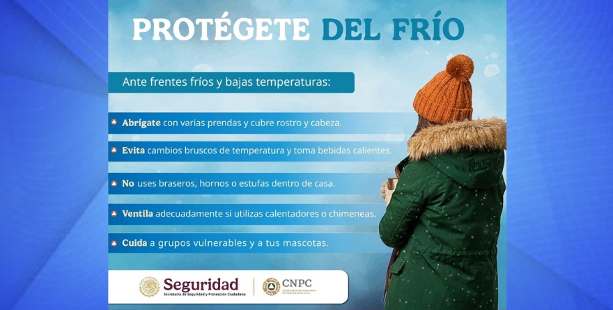 ALERTA POR HELADAS Y TEMPERATURAS MÍNIMAS