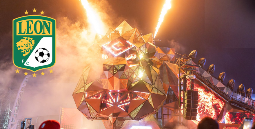 La foto oficial del club León en la feria