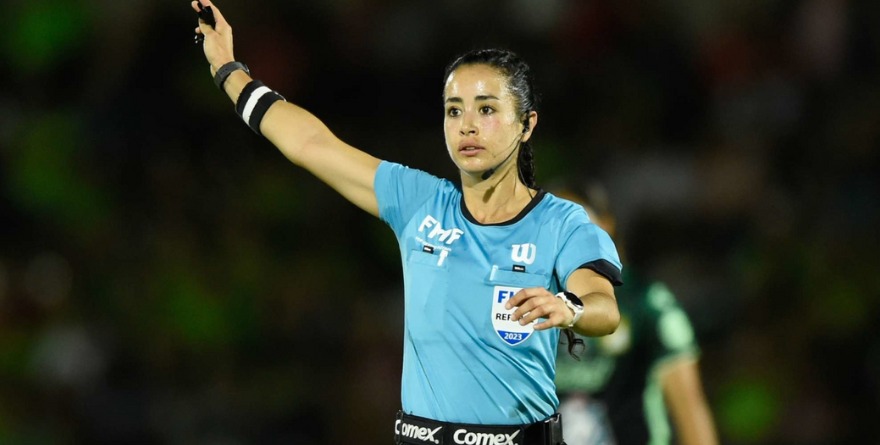 KATIA ITZEL GARCÍA, LA 6ª. MEJOR ÁRBITRA DEL MUNDO