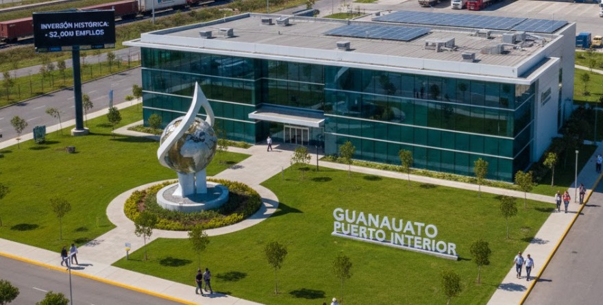 GUANAJUATO PUERTO INTERIOR, MOTOR DEL BAJÍO CON 5,500 MDD DE INVERSIÓN