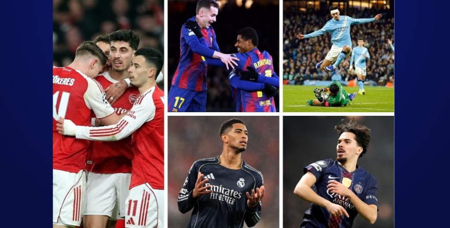 LOS CLASIFICADOS EN LA CHAMPIONS