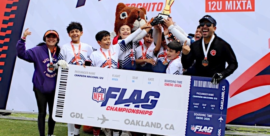 MÉXICO PRESENTE EN EL TOCHO BANDERA DEL PRO BOWL 2026