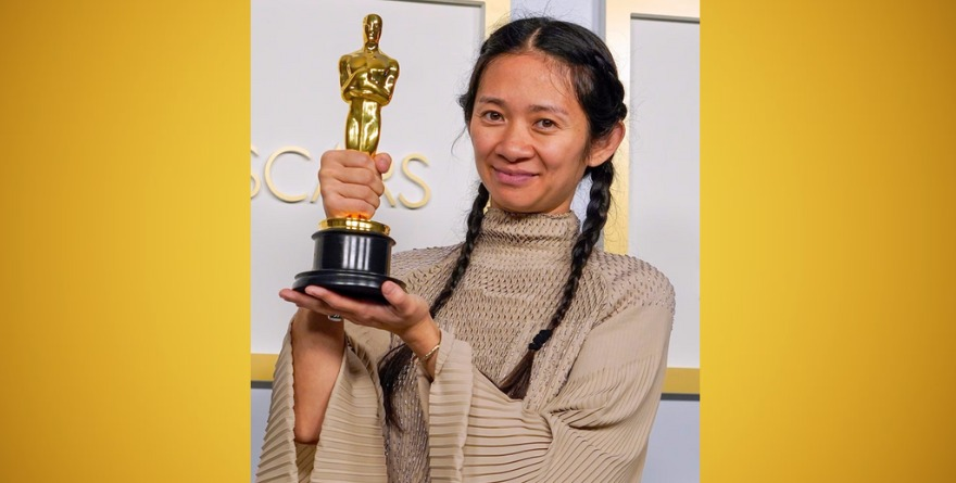 Chloé Zhao, la única mujer por mejor Direccion en el Óscar
