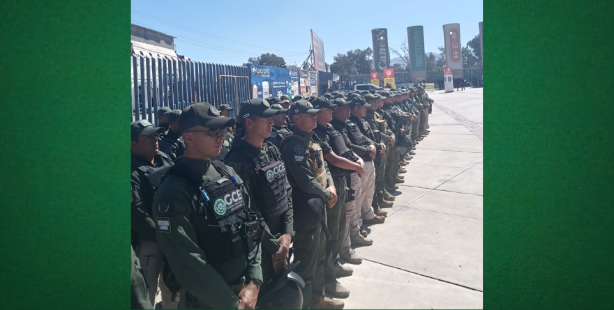 ESTADIO BLINDADO: MÁS DE 600 ELEMENTOS AL DESPLIEGUE