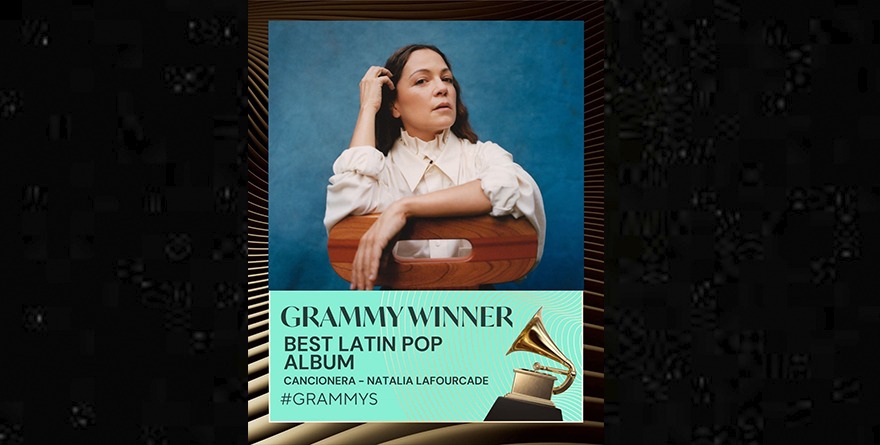 “CANCIONERA” DE NATALIA LAFOURCADE TRIUNFA EN LOS GRAMMY 2026