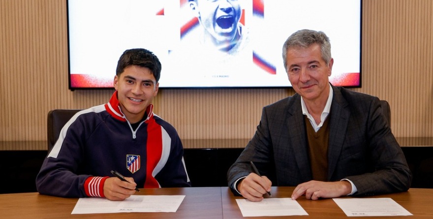 OBED VARGAS AL ATLÉTICO DE MADRID