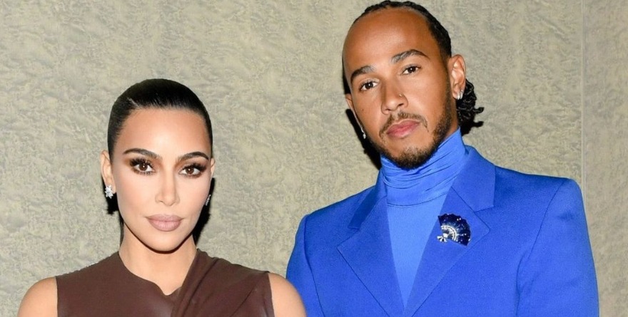 KIM KARDASHIAN Y LEWIS HAMILTON DE CITA EN PARÍS