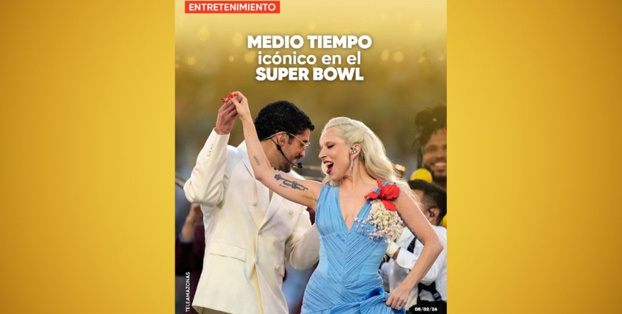 BAD BUNNY LA ROMPE CON 135 MILLONES VIENDO EL HALFTIME