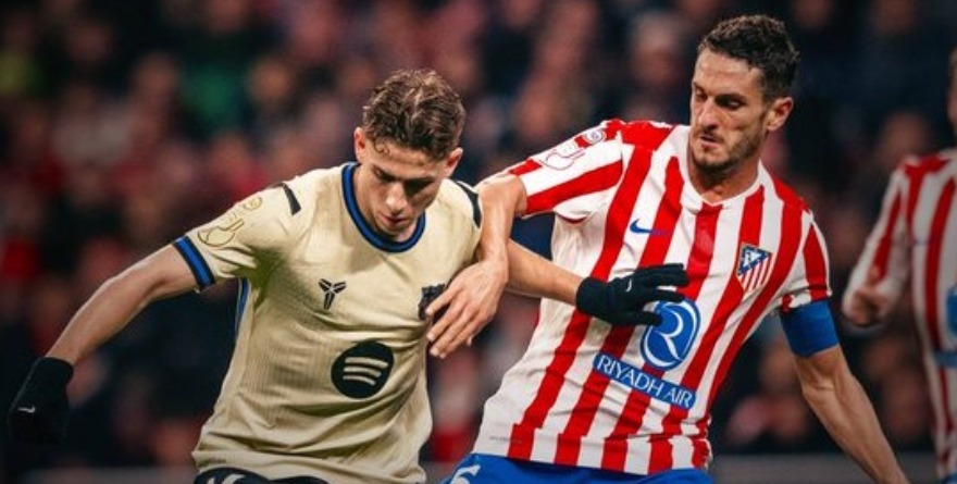 GOLEA ATLÉTICO AL BARCELONA 4 a 0