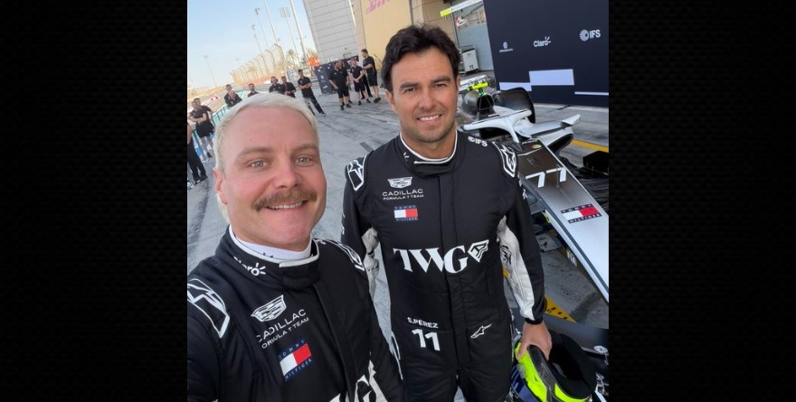 TIENE CHECO PÉREZ MAL DÍA POR FALLAS MECÁNICAS EN BAHRÉIN