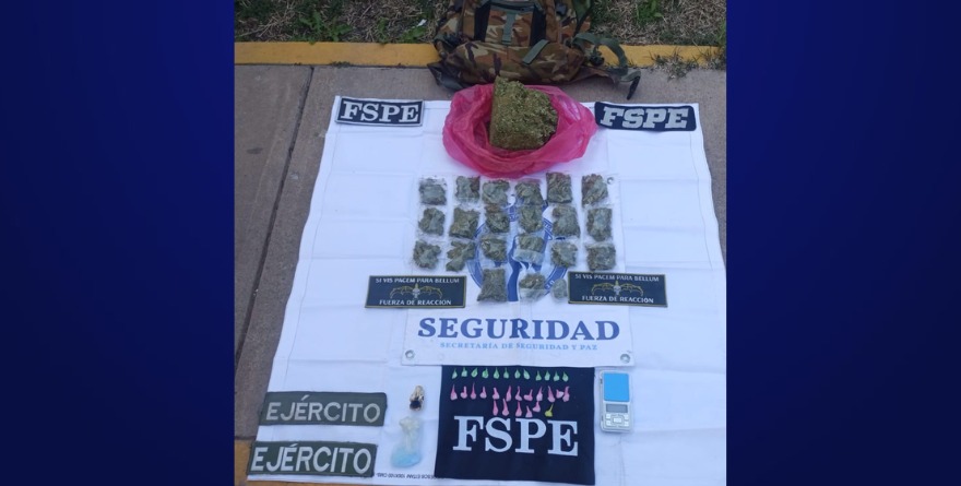 CAEN DOS CON MIL DOSIS DE DROGA EN PÉNJAMO