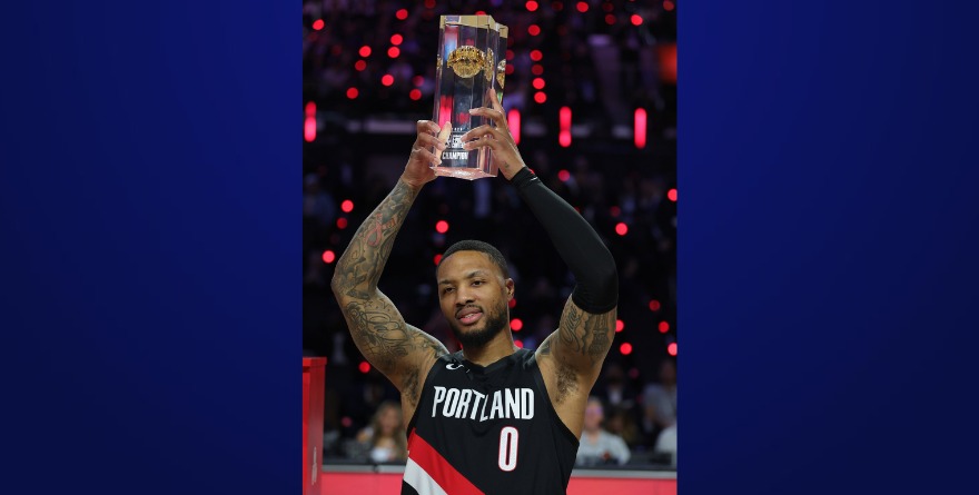 GANÓ LILLARD SU TERCER CONCURSO DE TRIPLES