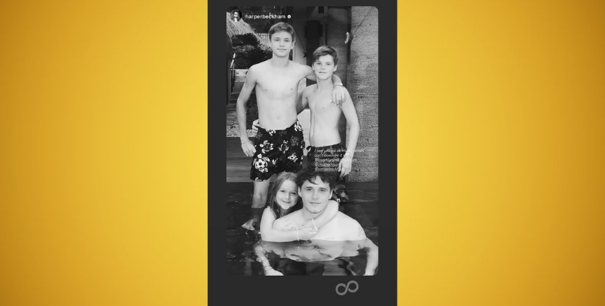 HARPER LANZA MENSAJE DE AMOR A BROOKLYN