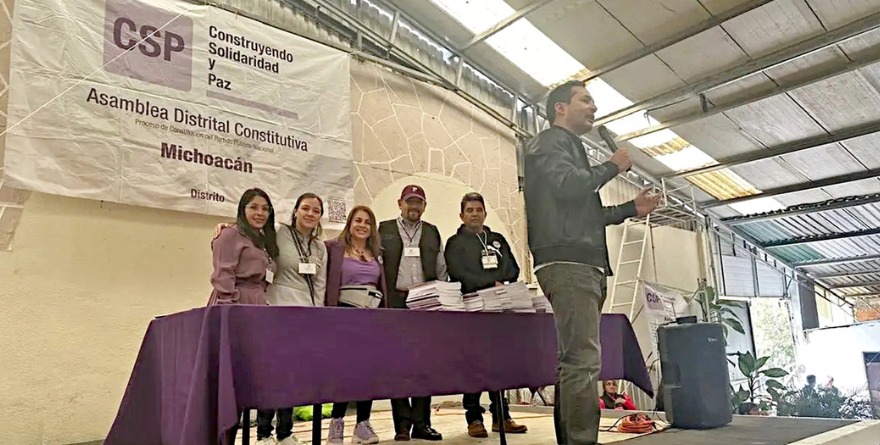 CAMBIA ORGANIZACIÓN SIGLAS ‘CSP’ POR ‘PAZ’