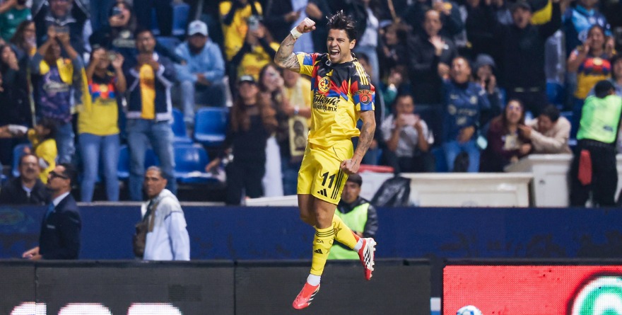 GOLEA AMÉRICA AL PUEBLA