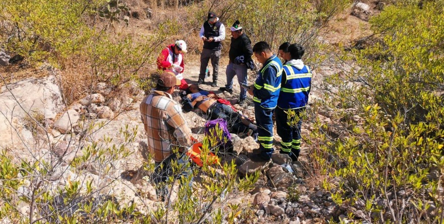 DETALLES DEL RESCATE EN MEXQUITIC