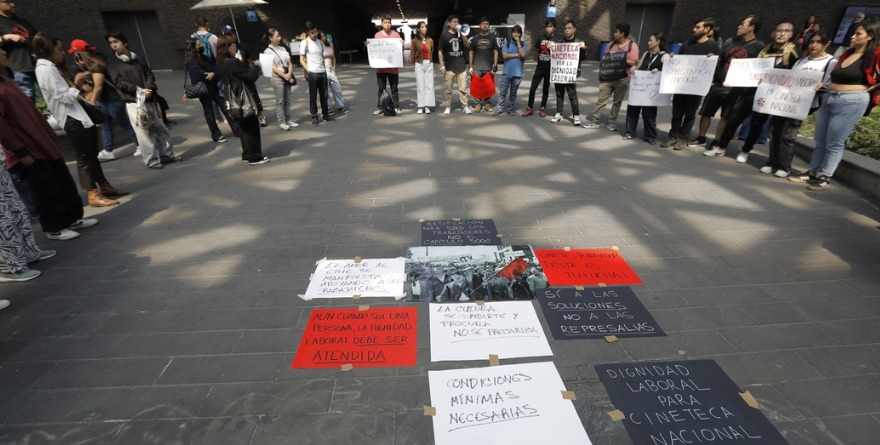 GREMIO CINEMATOGRÁFICO ALZA LA VOZ CONTRA LA PRECARIEDAD