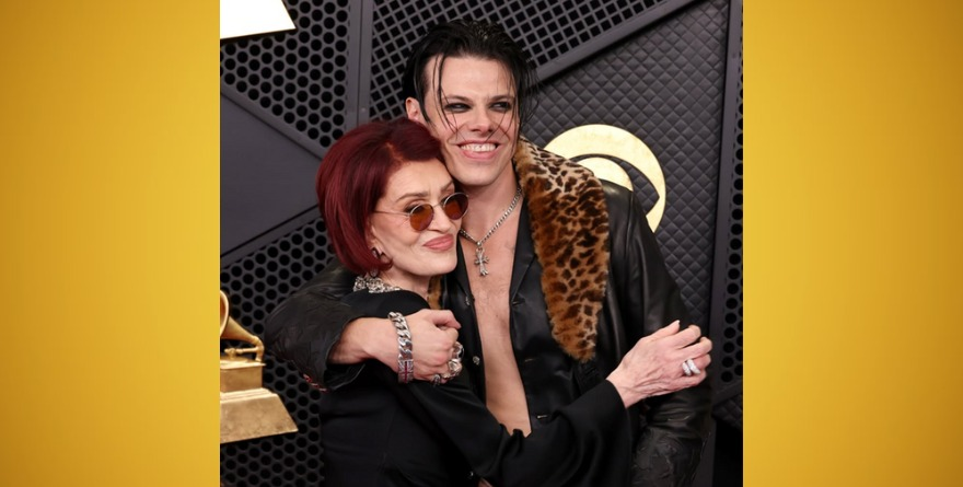 YUNGBLUD RECIBE SU PRIMER GRAMMY JUNTO A SHARON OSBOURNE
