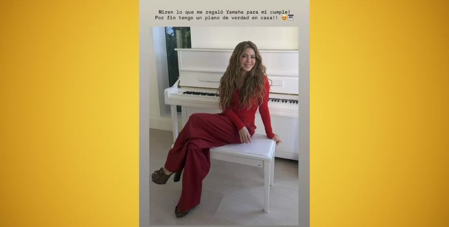 SHAKIRA Y SU REGALO SOÑADO