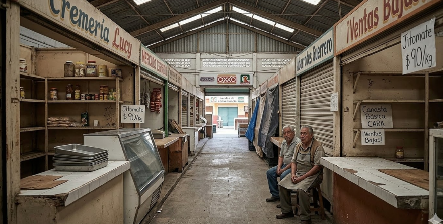 VENTAS CAEN 50% POR AVANCE DE MINISÚPERS