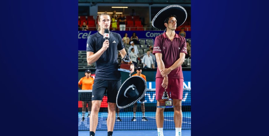 SE VA ZVEREV DE MÉXICO COMO CAMPEÓN DE DOBLES