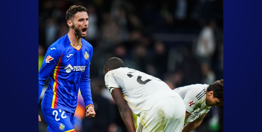 SORPRENDE GETAFE AL REAL MADRID