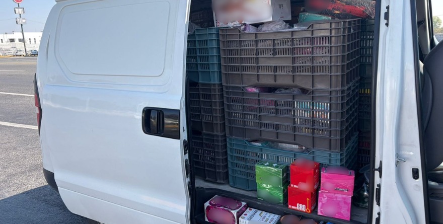 CAE CARGAMENTO ILEGAL DE MEDIO MILLÓN