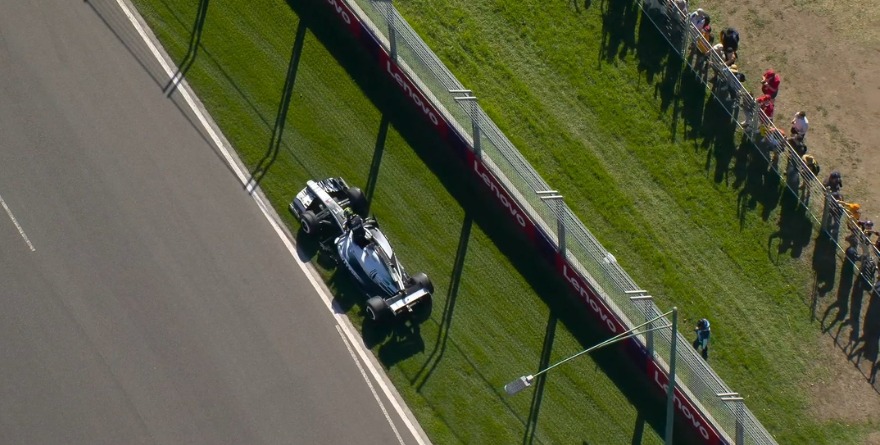 BATALLA SERGIO PÉREZ EN P1 DEL GP DE AUSTRALIA