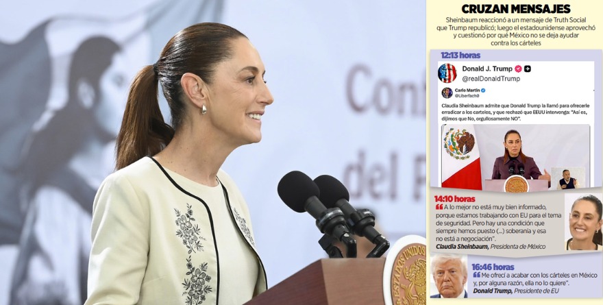 NO QUIERE CSP  IR POR NARCOS: TRUMP