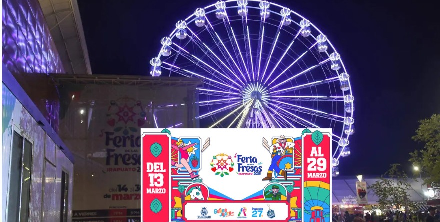 IRAPUATO SE ENCIENDE CON LA FERIA DE LAS FRESAS 2026