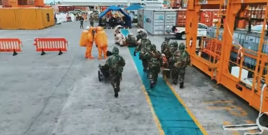 ENSAYA MARINA RESPUESTA NUCLEAR EN VERACRUZ RUMBO AL MUNDIAL