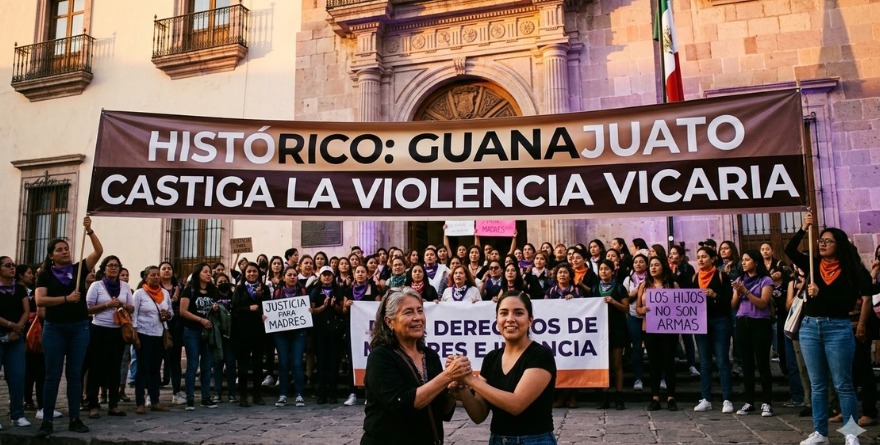 GUANAJUATO TIPIFICA LA VIOLENCIA VICARIA
